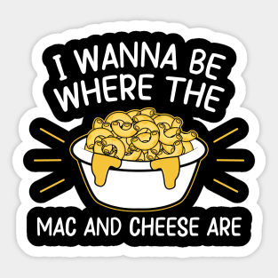 Mac and cheese Sticker